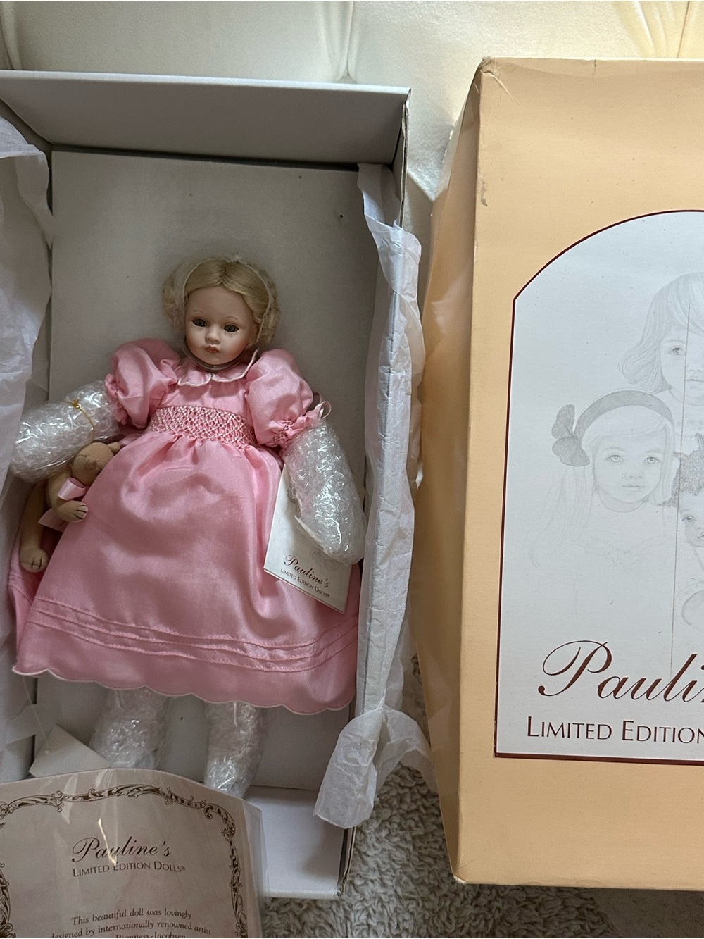 Pauline’s Limited Edition Francis Doll 276/950